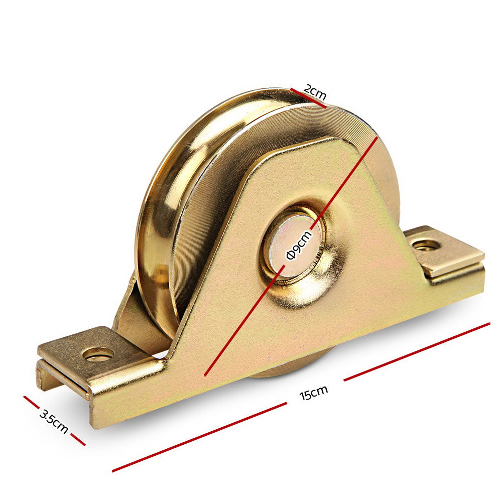 Roller Guide Gate Opener Track Stopper Sliding Hardware Accessories