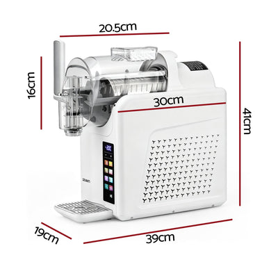 Devanti Slushie Machine 2L Frozen Drink Maker Ice Cream Cocktail Slush Maker White