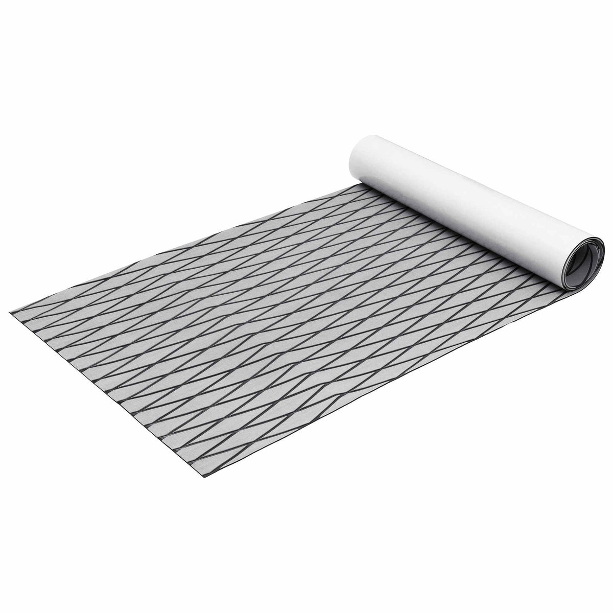 Seamanship EVA Foam Boat Flooring Deck Mat 240x90cm 6mm Diamond Light Grey