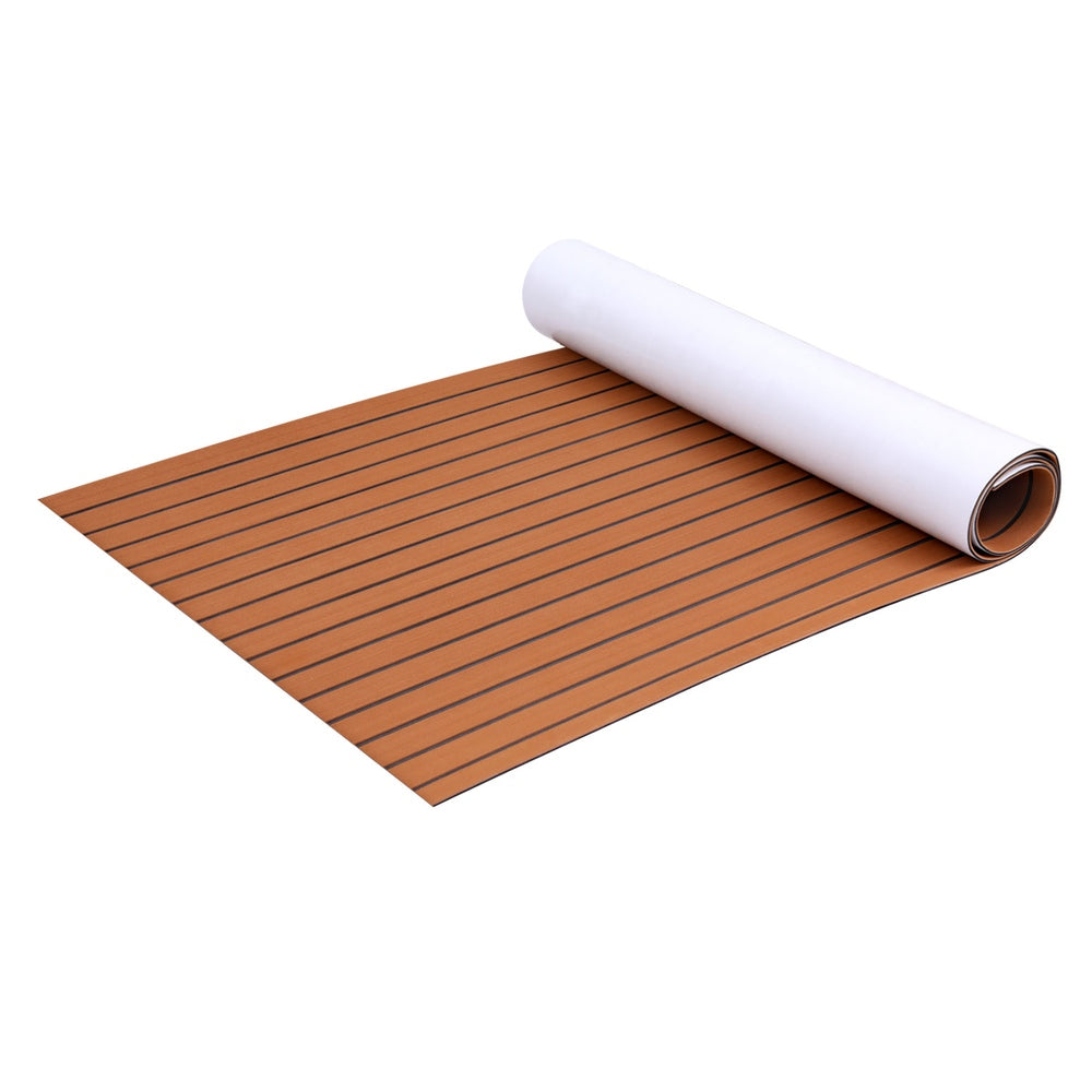 Seamanship EVA Foam Boat Flooring Decking Mat 240x90cm 6mm Brown