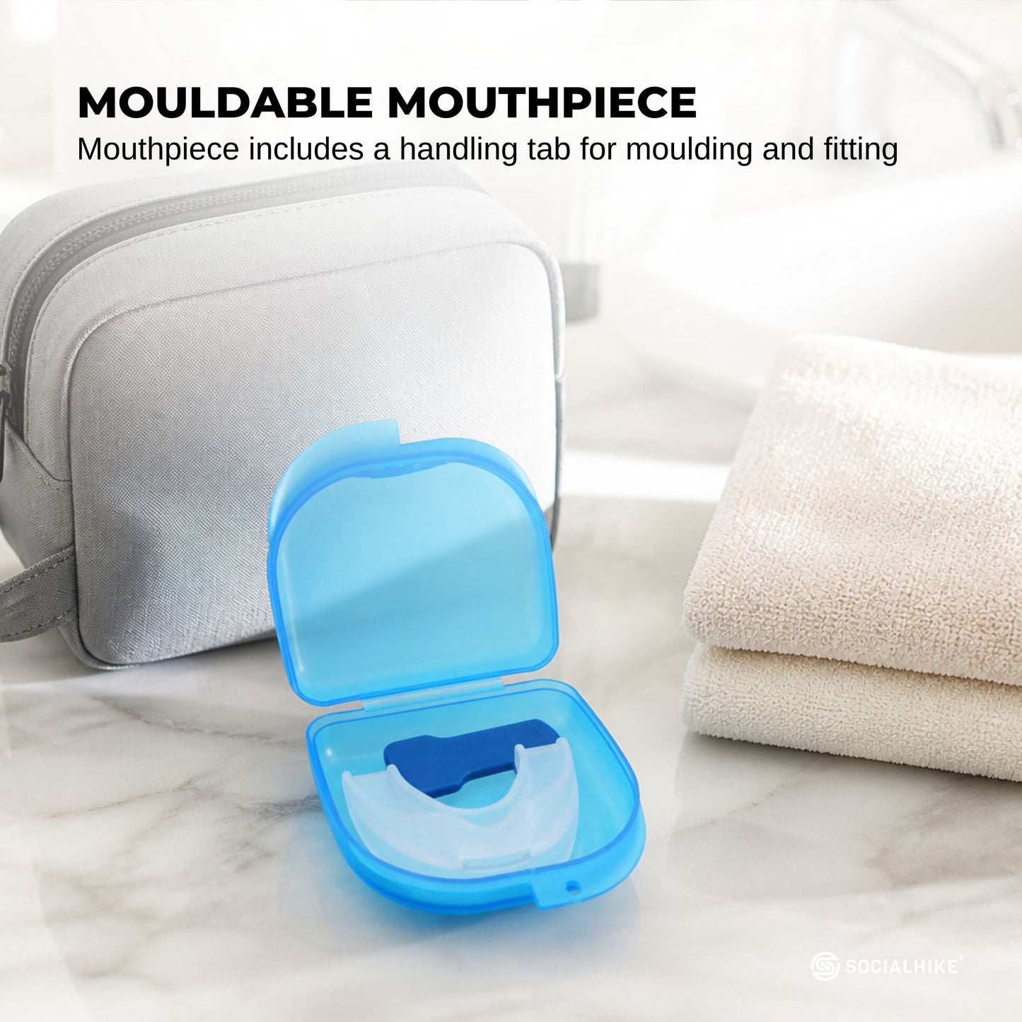 Social Hike 3x Anti Snoring Aid Nose Clips - Sleep + Breathing Device
