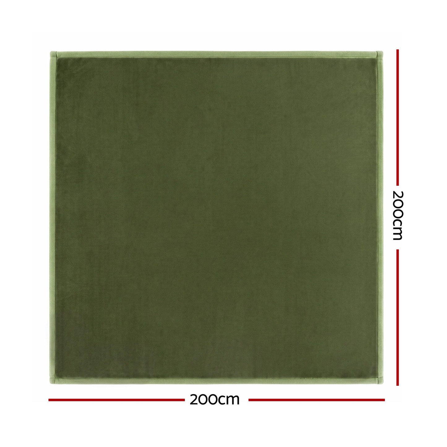 Artiss Tatami Mat Floor Mattress 3cm Thick Futon Mattresses Mellow Mat Rugs Living Room Green