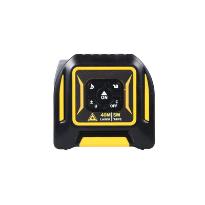 Tooleroo 40m Digital Laser Tape Measure 5m Steel Tape 3-in-1 Measuring Tool