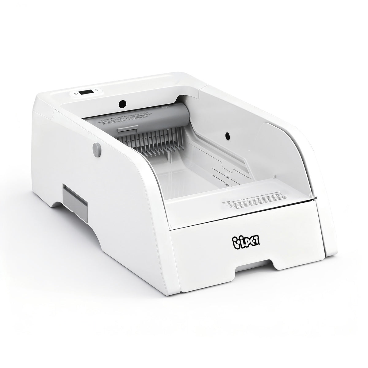 i.pet Automatic Cat Litter Box Self Cleaning Smart Pet Toilet App Control 5L White