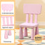 1 Keezi Kids Table and 2 Chairs Set Pink