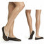 1 Pair X Bonds No Show Footlet Black Nude Skin Sockettes Stockings Socks
