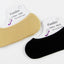 1 x Footlets Nude / Black Womens Footlet Sockettes Sockette Stockings Socks