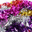 10 x Christmas Tinsel Thick Xmas Garland Tree Decorations - Assorted Pack