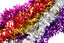10 x Christmas Tinsel Thick Xmas Garland Tree Decorations - Assorted Pack