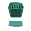 100 Recyclable 12-Egg Egg Cartons Full Dozen - Brown / Charcoal / Green / Purple