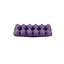 100 Recyclable 12-Egg Egg Cartons Full Dozen - Brown / Charcoal / Green / Purple