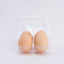 100 X Clear Duck Egg Cartons For 4 Large Eggs