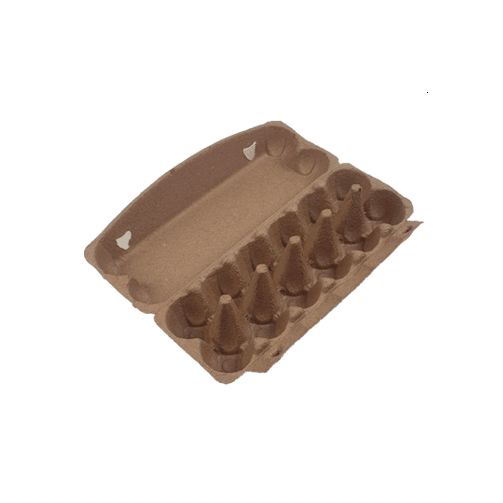 100 X Egg Cartons Brown/Kraft