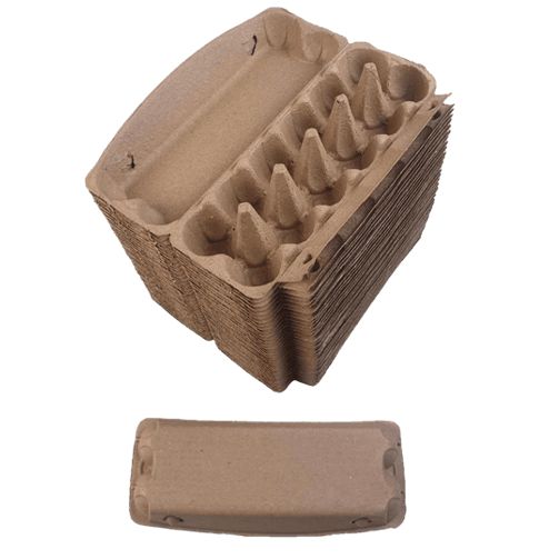 100 X Egg Cartons For 12 Eggs Full Dozen New Carton Brown/Kraft