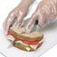 1000 Pcs X Disposable Clear Poly Gloves Non-Sterile Polyethylene Latex Free