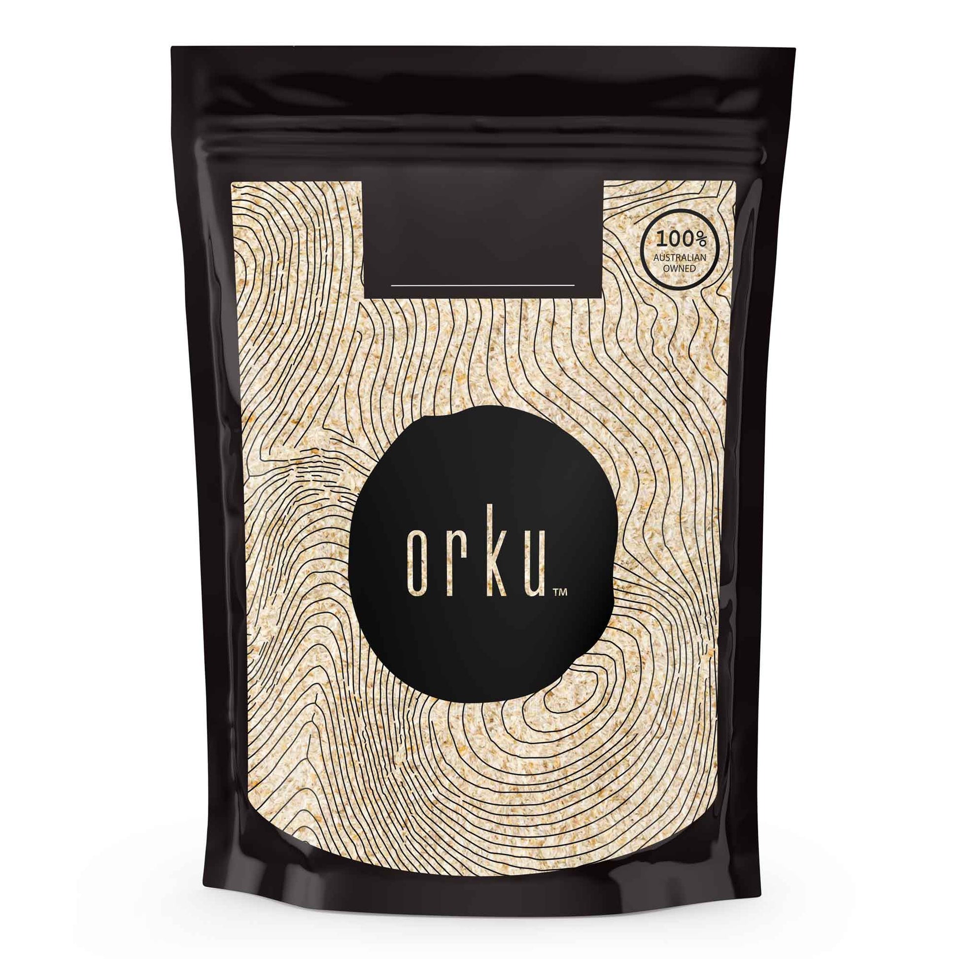 100g Organic Psyllium Husk - Bag Isabgol Ispaghula Natural Fibre Source