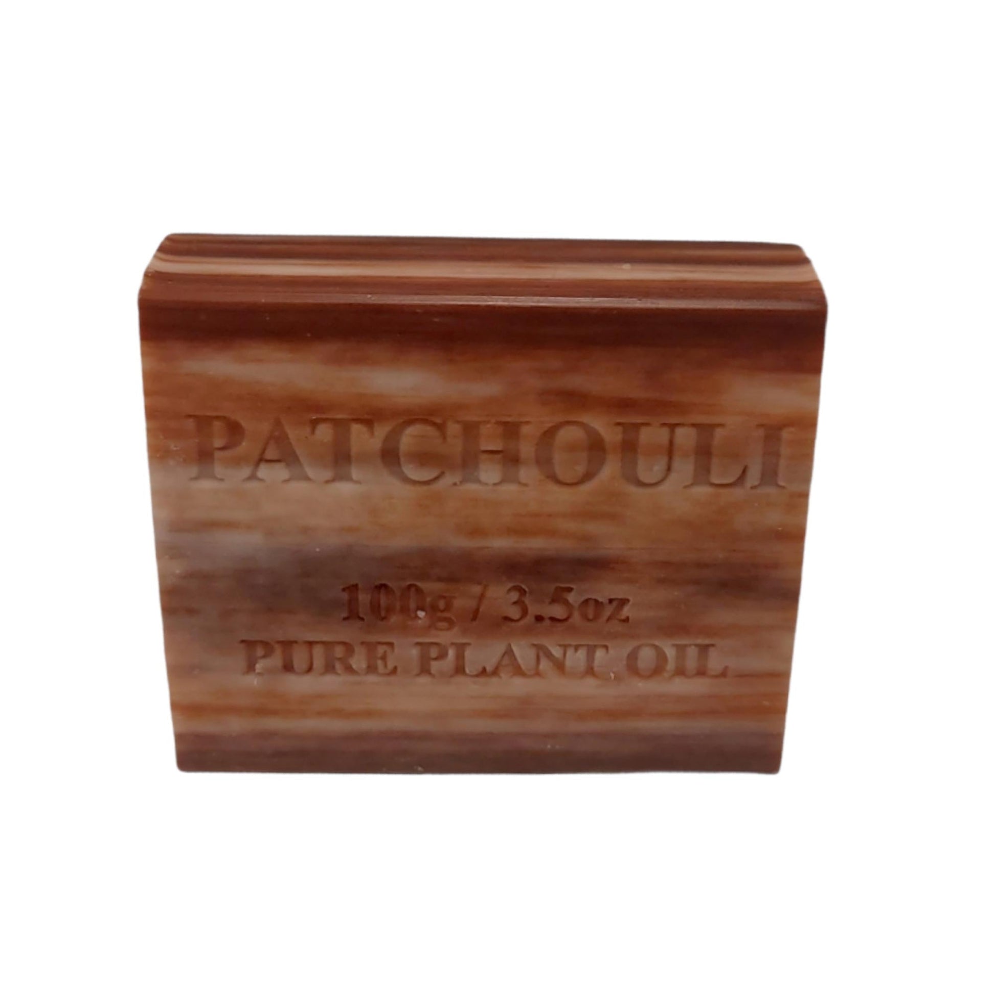 Orku 100x 100g Plant Oil Soap Patchouli Scent Natural Vegetable Bar