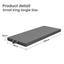 10cm Small King Single BedStory 3-Fold Mattress Folding Foam Bed Washable Cover, 190x80cm