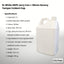 10x 5L White HDPE Jerry Can + 38mm Tamper Evident Cap - Dangerous Goods