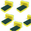 12 Stainless Steel + 10 Sponge Scourers Heavy Duty Industrial Grade Scourer Pack