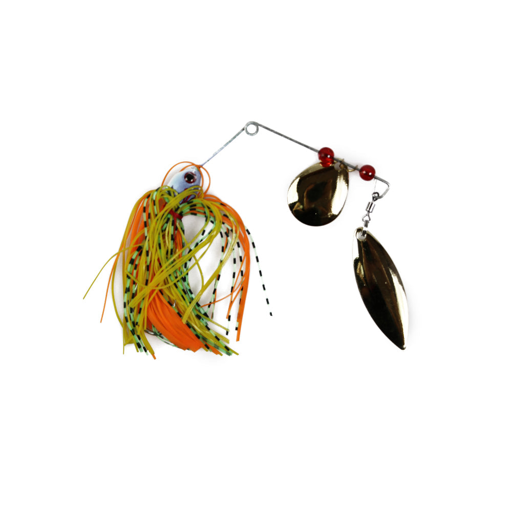 12 X Premium Double Blade Spinnerbaits Spinner Bait Bass Trout Fishing Lures 16G