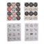 120 Pieces X Thank You Stickers Packaging Round Envelope Gift Labels