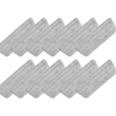 12x Kitchee Replacement Microfibre Mop Pad for Refillable Spray Floor Mop