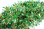 15 X Christmas Tinsel Thick 2-Tone Xmas Garland Tree Decorations - Green/Gold