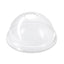 150 X Drinking Cups Clear Pp With Clear Dome Lid 15Oz / 425Ml