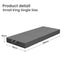 15cm Small King Single BedStory 3-Fold Mattress Folding Foam Bed Washable Cover, 190x80cm