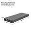 15cm Small Single BedStory 3-Fold Mattress Folding Foam Bed Washable Cover, 180x70cm