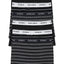 18 X Bonds Mens Guyfront Trunks Underwear Black / Grey Stripe