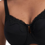 2 x Berlei Bra Womens Luminous Embroidered Minimiser Black