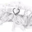 2 x Bridal Garter Wedding Lace Satin Crystal Heart Leg Band Diamante