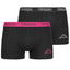 2 x Kappa Trunks Mens Black Boxers Underwear Trunk Boxer Shorts S M L Xl Xxl