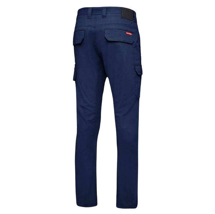 2 x Mens Hard Yakka 3056 Stretch Canvas Cargo Pants Navy