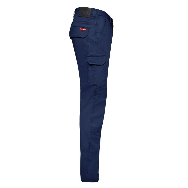2 x Mens Hard Yakka 3056 Stretch Canvas Cargo Pants Navy