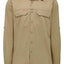 2 x Mens Hard Yakka Flex Ripstop Long Sleeve Shirt Work Wear Khaki Y04305