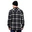 2 x Mens Hard Yakka Legends Sherpa Fleece Jacket Shirt Black/Grey+ Free Beanie