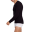 2 x Mens Holeproof Aircel Thermal Waffle Knit Long Sleeve Black Tee