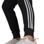 2 x Womens Adidas Essentials French Terry Logo 3-Stripes Black/ White Pants