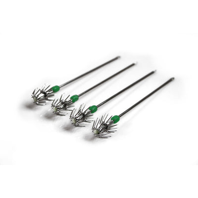 20 X 150mm Metal Squid Spike Jigs Stainless Steel Extra Large Dual Hook 25mm
