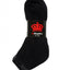 20 X Kinggee Work Socks Black Crew