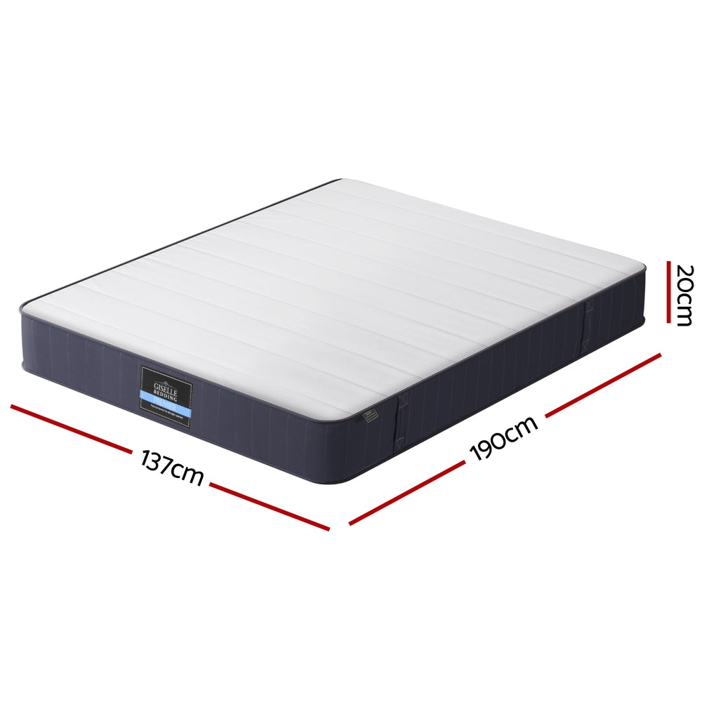 20cm Giselle Mattress Double Bed Pocket Spring Mattresses