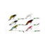 24 X Plastic Fishing Lures Soft Tackle Prawn Shrimp Flathead Bream Cod Bass Glow