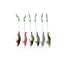 24 X Plastic Fishing Lures Soft Tackle Prawn Shrimp Flathead Bream Cod Bass Glow