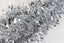 25 X Christmas Tinsel Thick 2-Tone Xmas Garland Tree Decorations - Silver/Silver