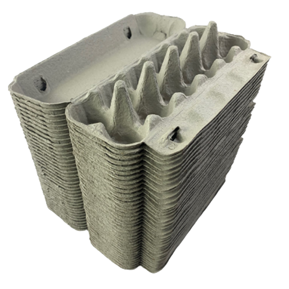 25 X Egg Cartons For 12 Eggs Full Dozen New Carton Grey