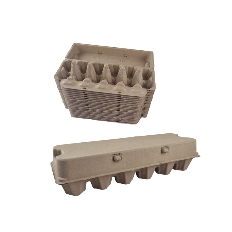 25 X Extra Large Brown Duck Egg Cartons For 12 Eggs Full Dozen Cardboard Carton