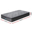 Giselle Bedding King Single Mattress 26cm Enhanced 6-turn Pocket Spring for Isolate Motion with Reinforced Edge Support